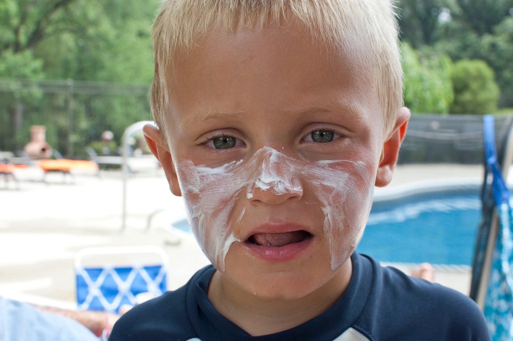 ครีมกันแดดเด็ก