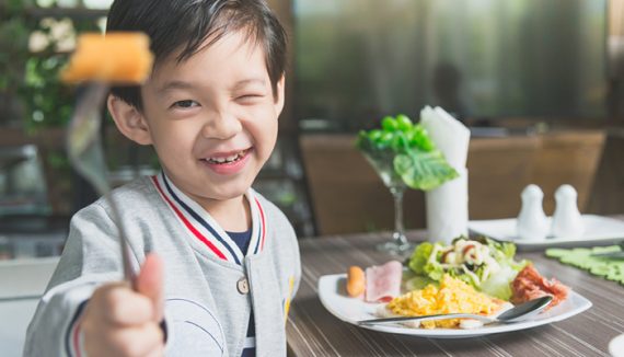 เมนูอาหารเช้าสำหรับเด็ก