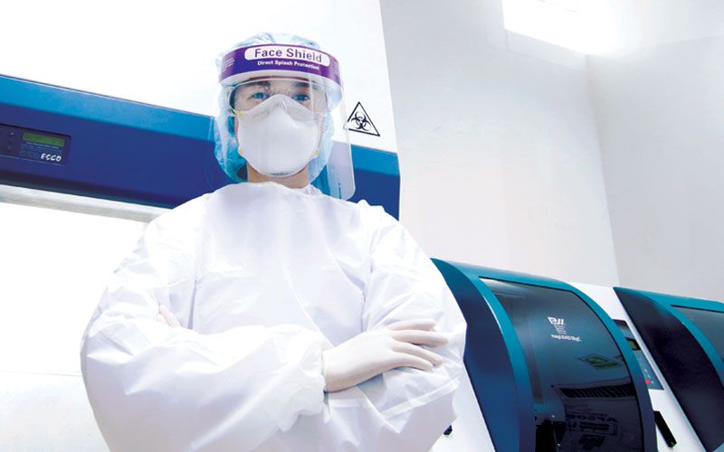 การตรวจ Covid-19