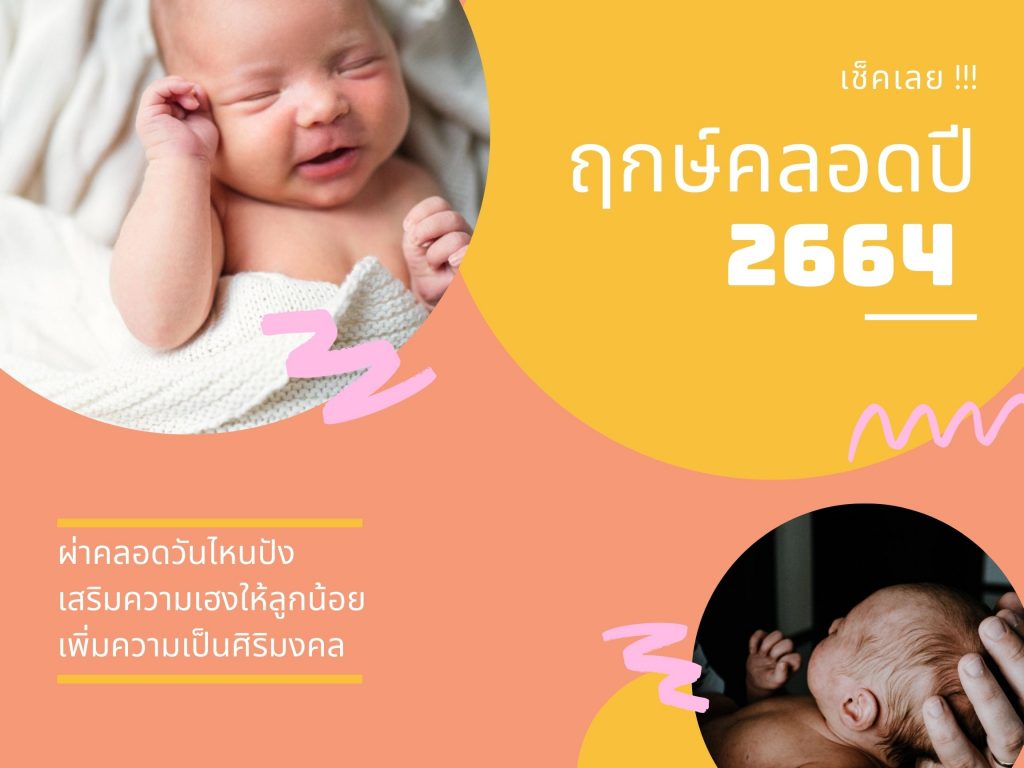 ฤกษ์คลอดปี 2564