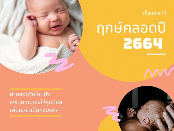 ฤกษ์คลอดปี 2564